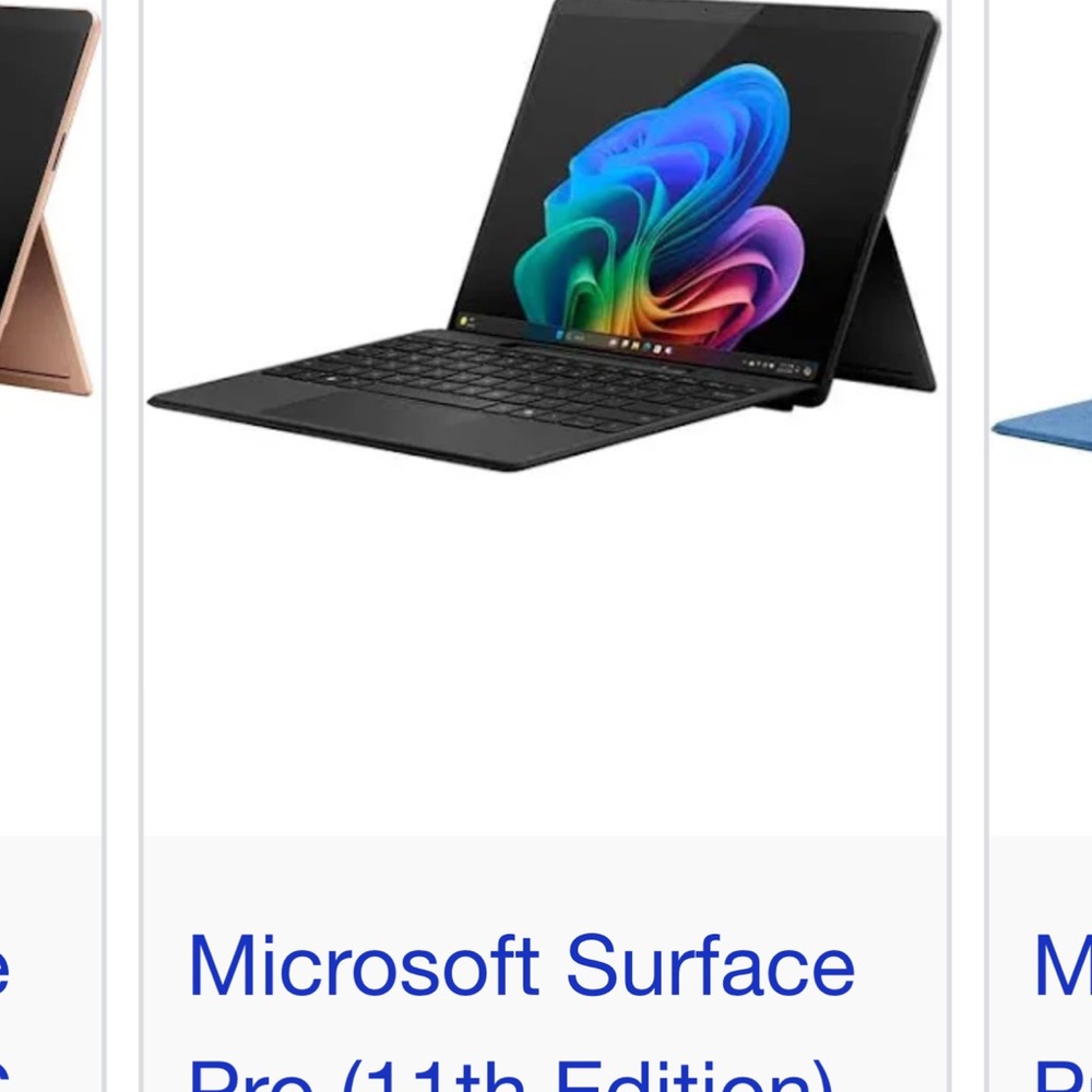 Microsoft Surface Pro 11th Edition - Black